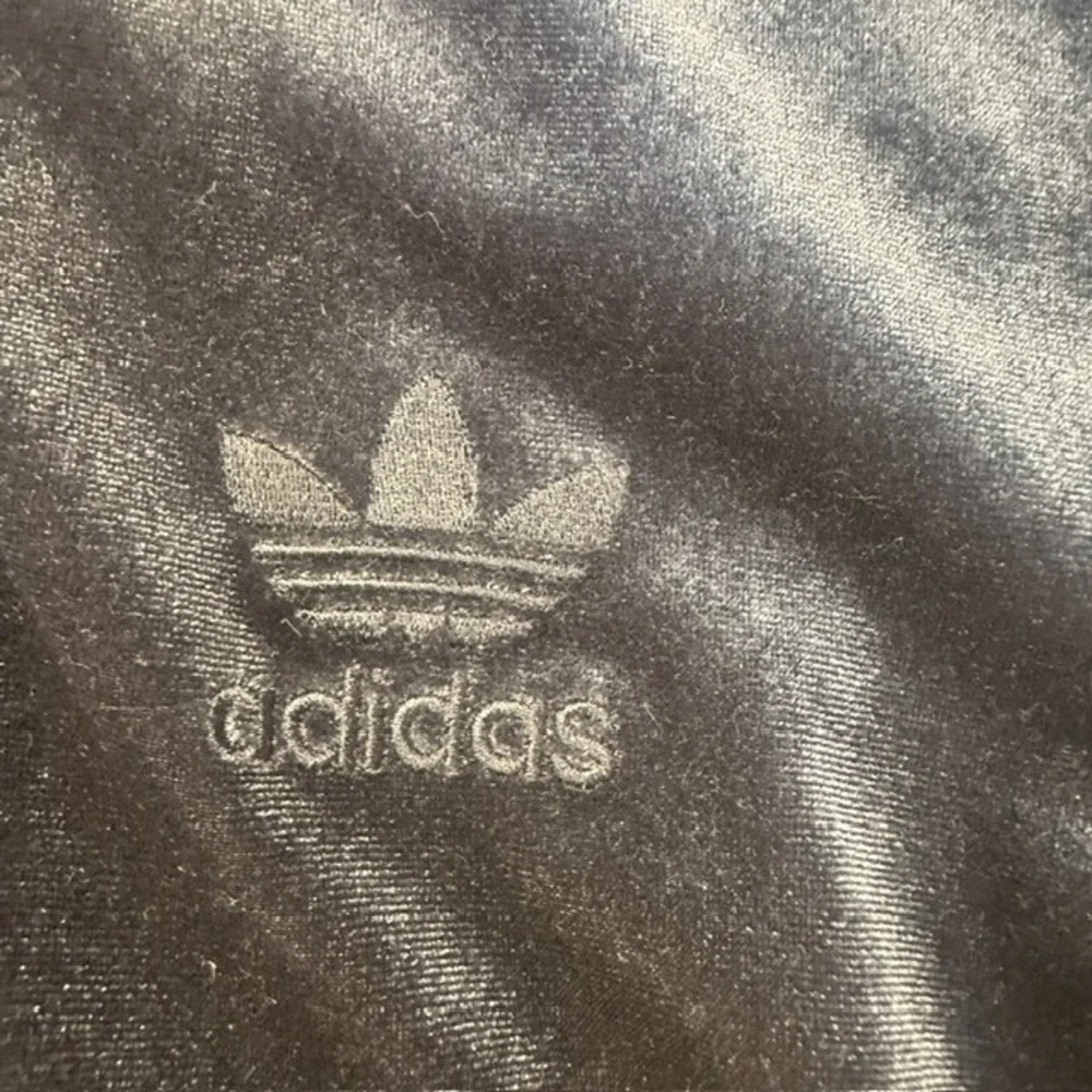 Adidas Originals Firebird Velvet Tracksuit Night Indigo Blue Velour Set Womens S